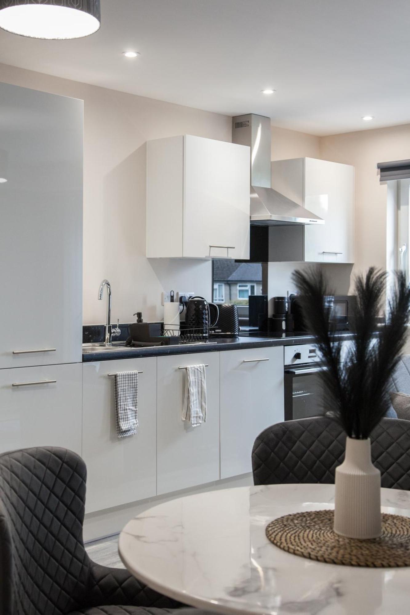 Modern 2Bd Apartment In Manchester City Eksteriør billede